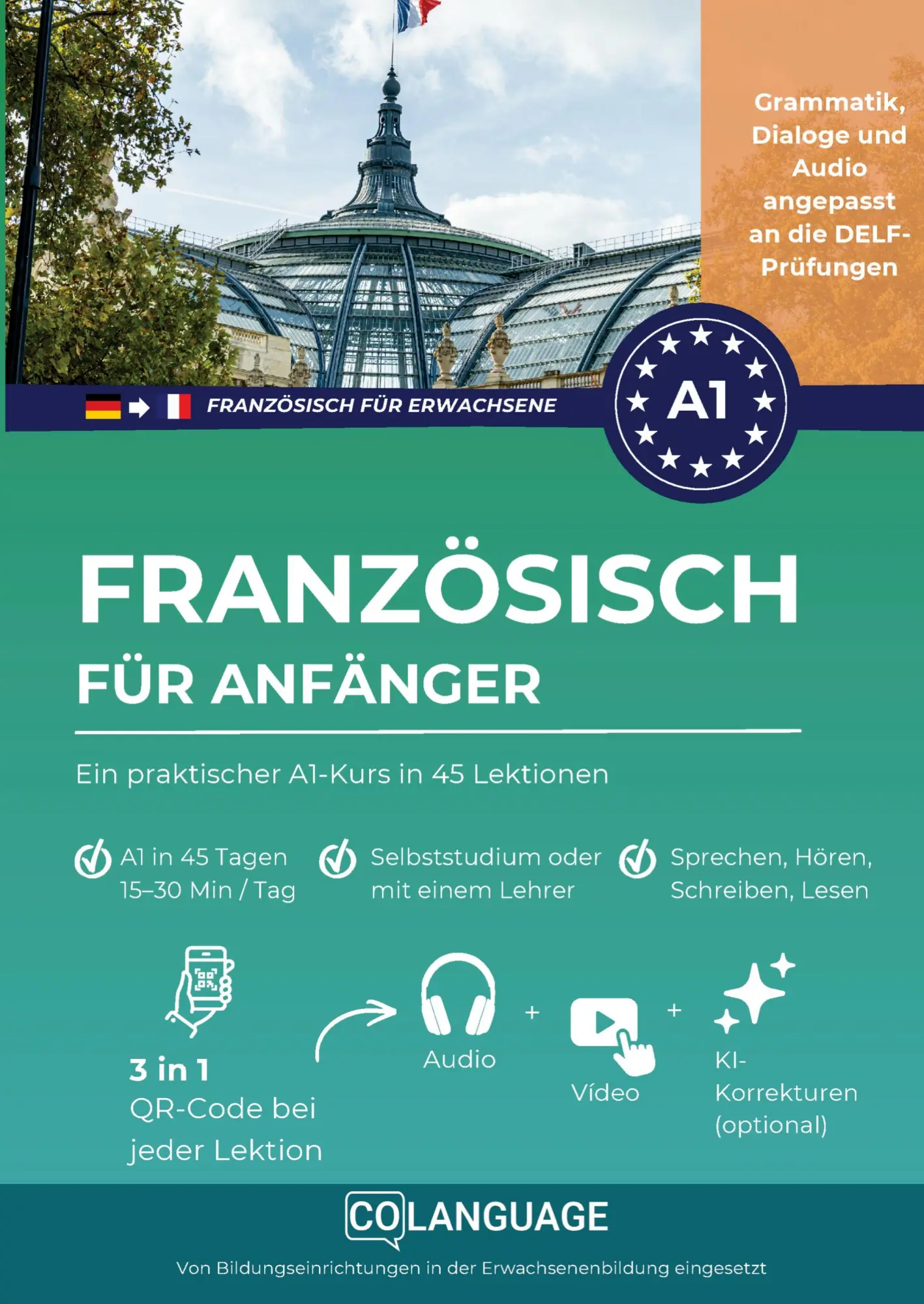 Cover: 9791388253386 | Französisch lernen für Anfänger : Ein praktischer A1-Kurs in 45...