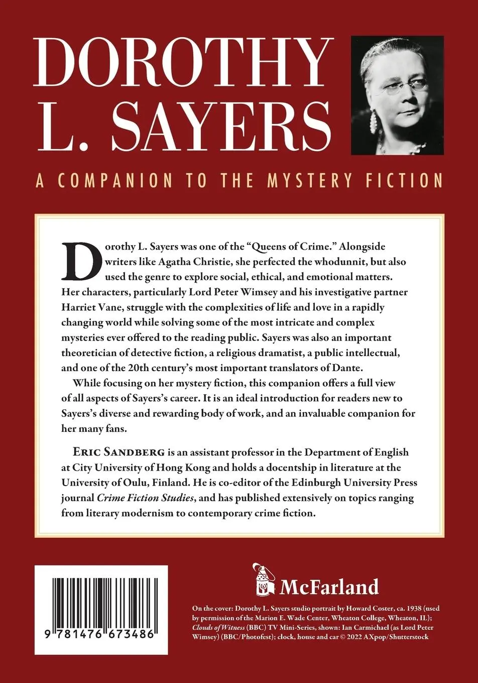 Rückseite: 9781476673486 | Dorothy L. Sayers | A Companion to the Mystery Fiction | Eric Sandberg