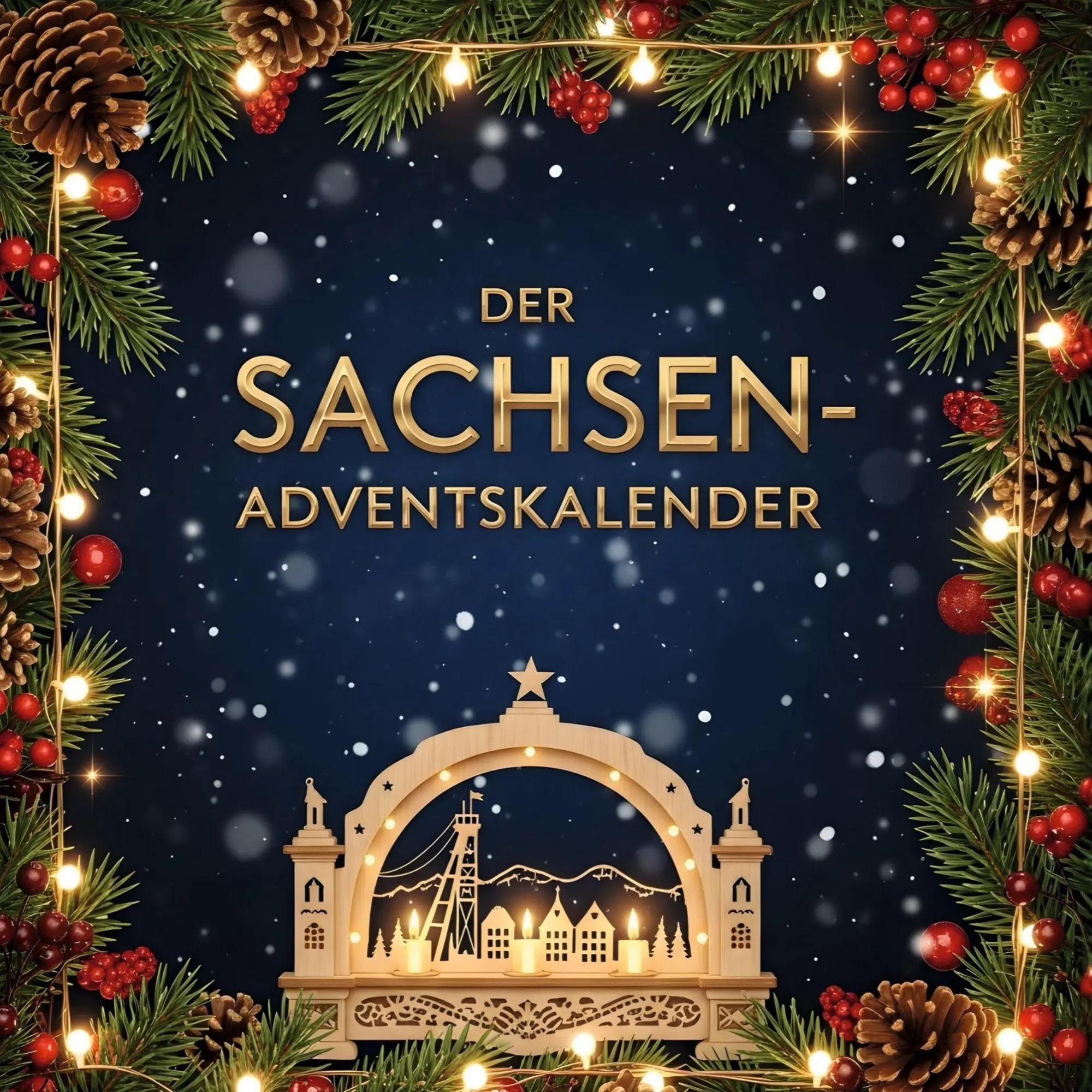 Cover: 9783695333486 | Der Sachsen-Adventskalender | Emily Schäfer | Taschenbuch | Deutsch