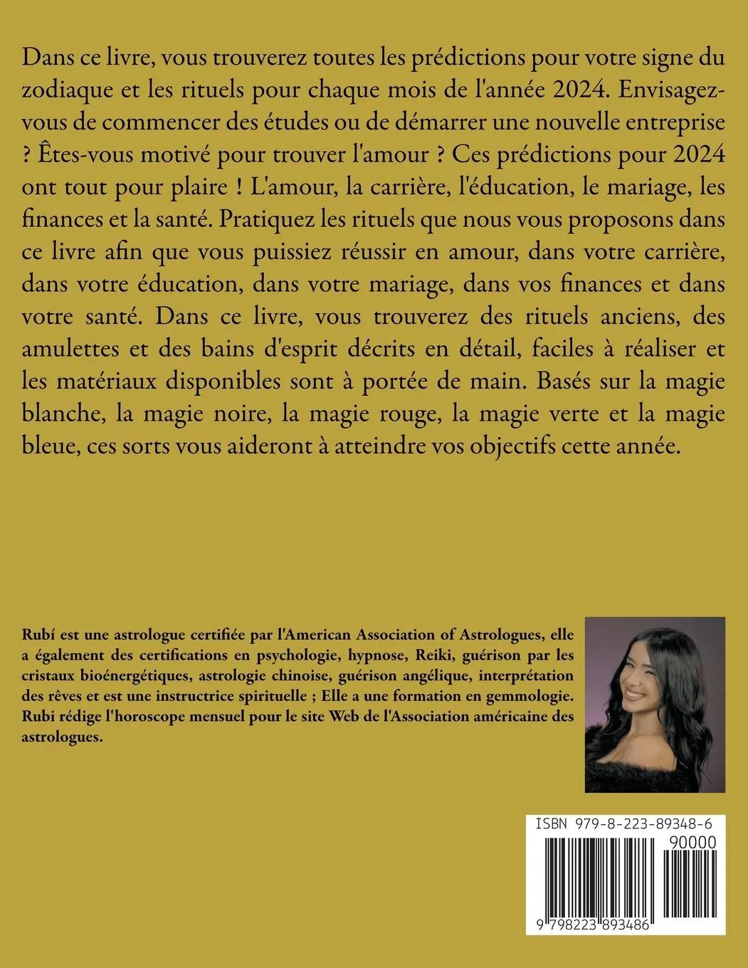 Rückseite: 9798223893486 | Balance Prédictions Et Rituels 2024 | Alina A Rubi (u. a.) | Buch