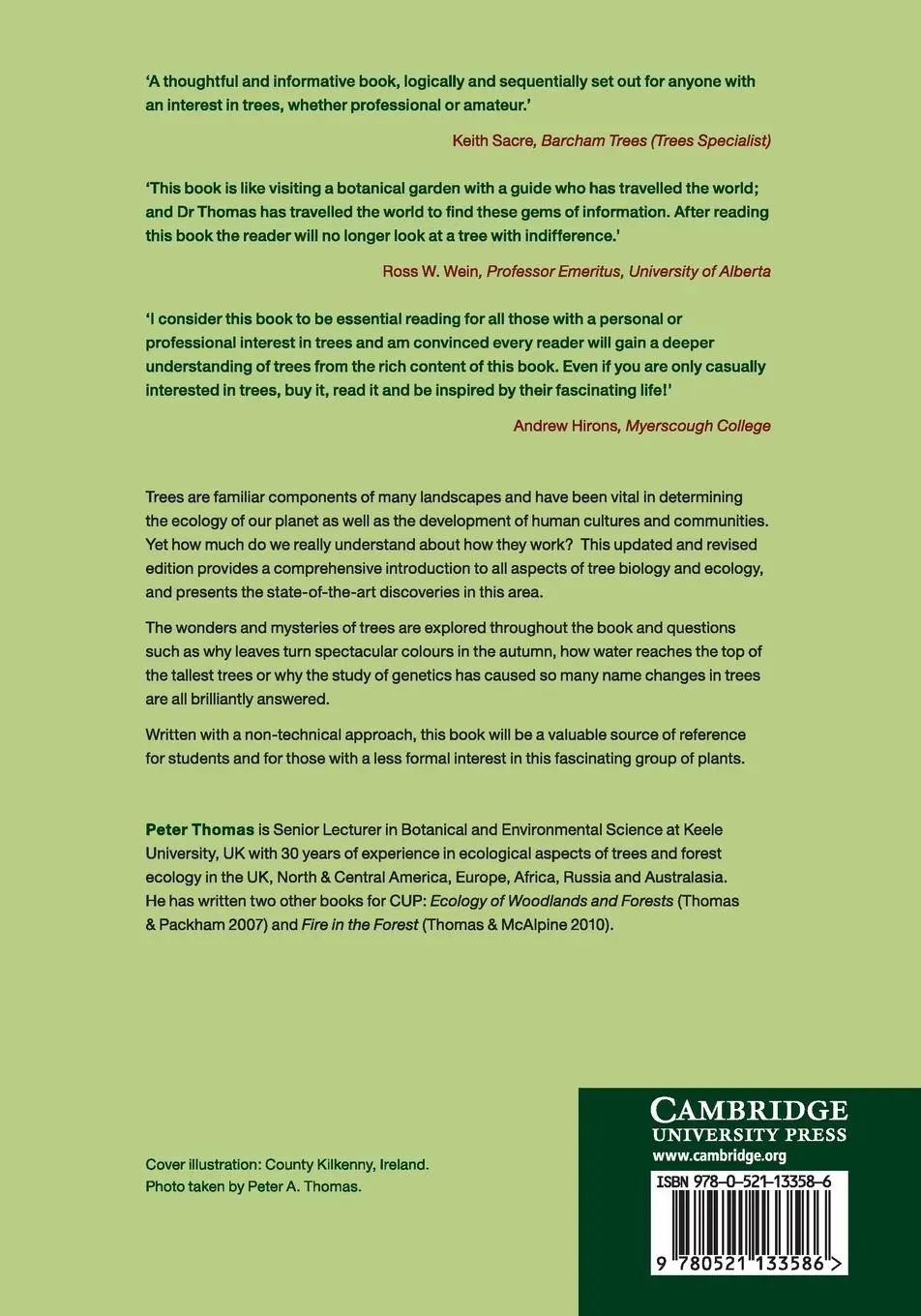 Rückseite: 9780521133586 | Trees | Peter A. Thomas | Taschenbuch | Kartoniert / Broschiert | 2019
