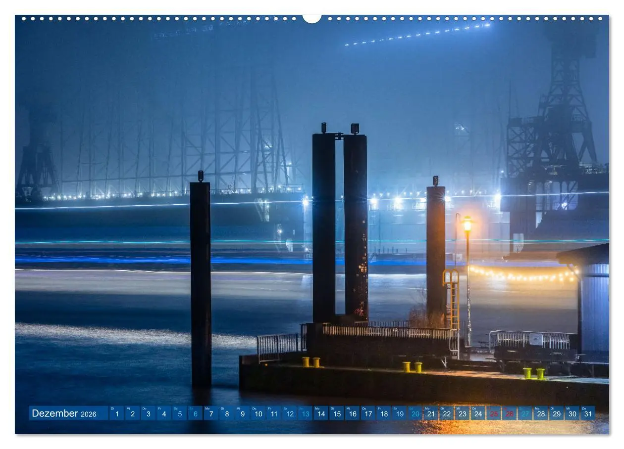 Bild: 9783457583586 | Faszination Hamburger Hafen (Wandkalender 2026 DIN A2 quer),...