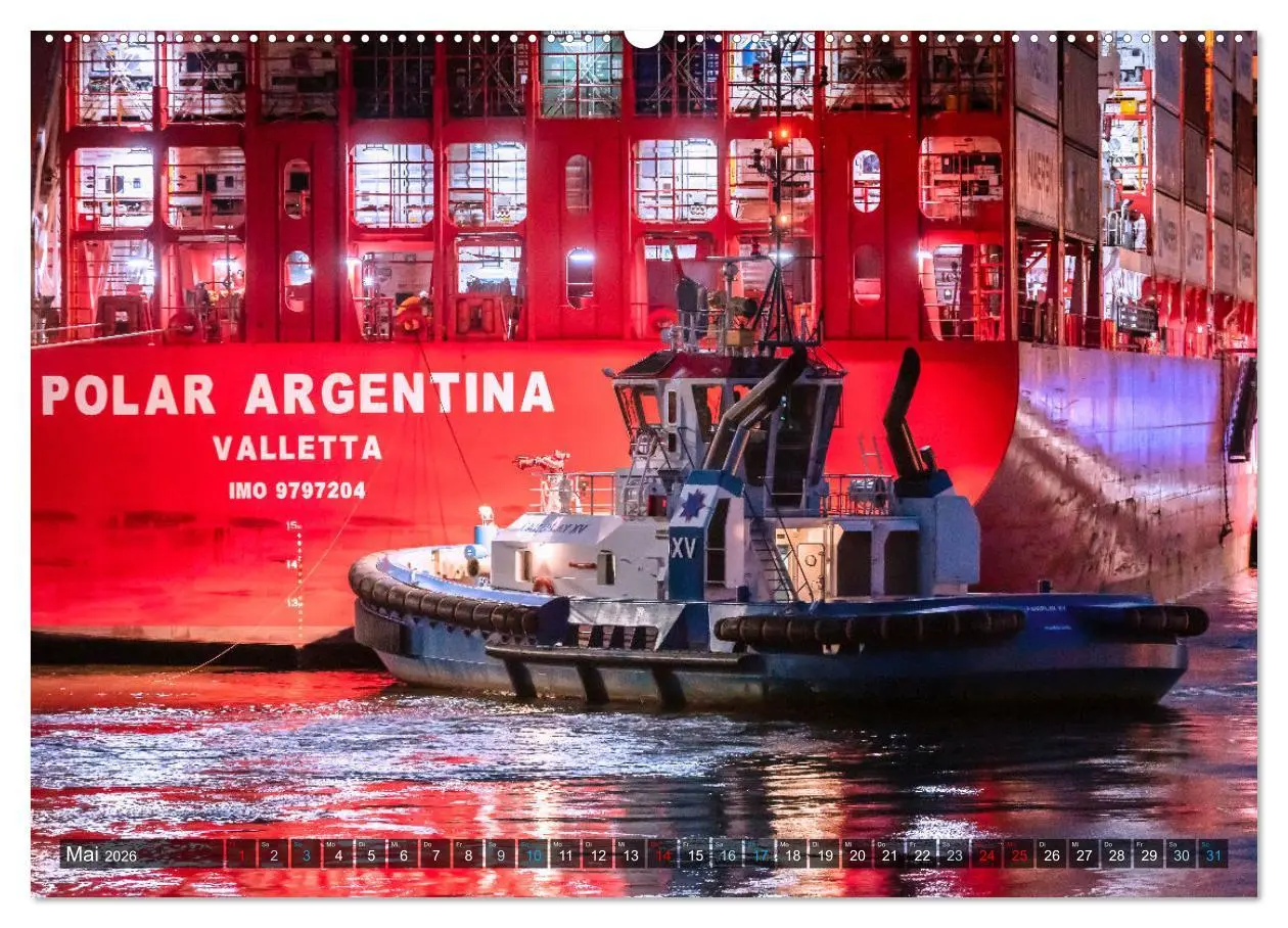 Bild: 9783457583586 | Faszination Hamburger Hafen (Wandkalender 2026 DIN A2 quer),...