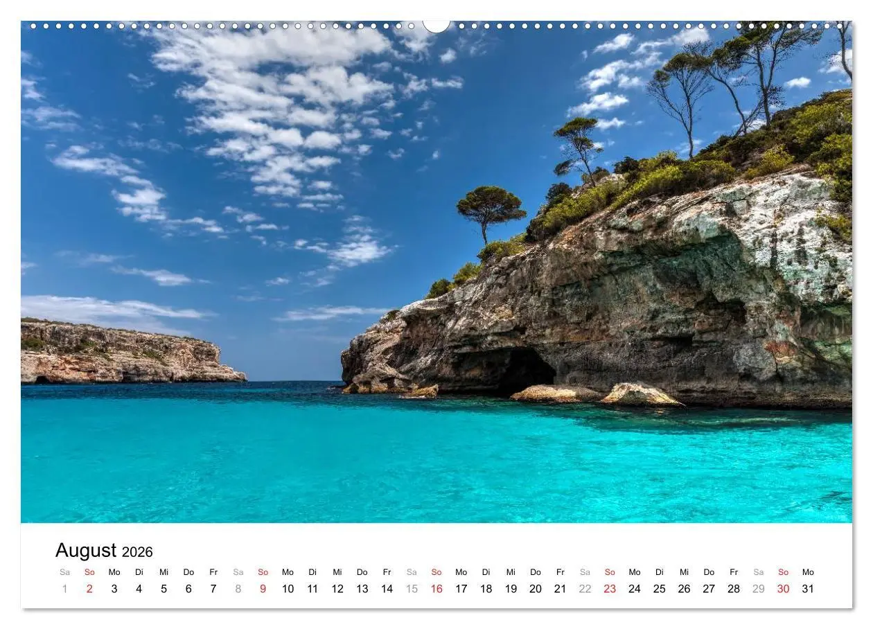 Bild: 9783516123586 | Mallorca - Trauminsel des Südens (Wandkalender 2026 DIN A2 quer),...