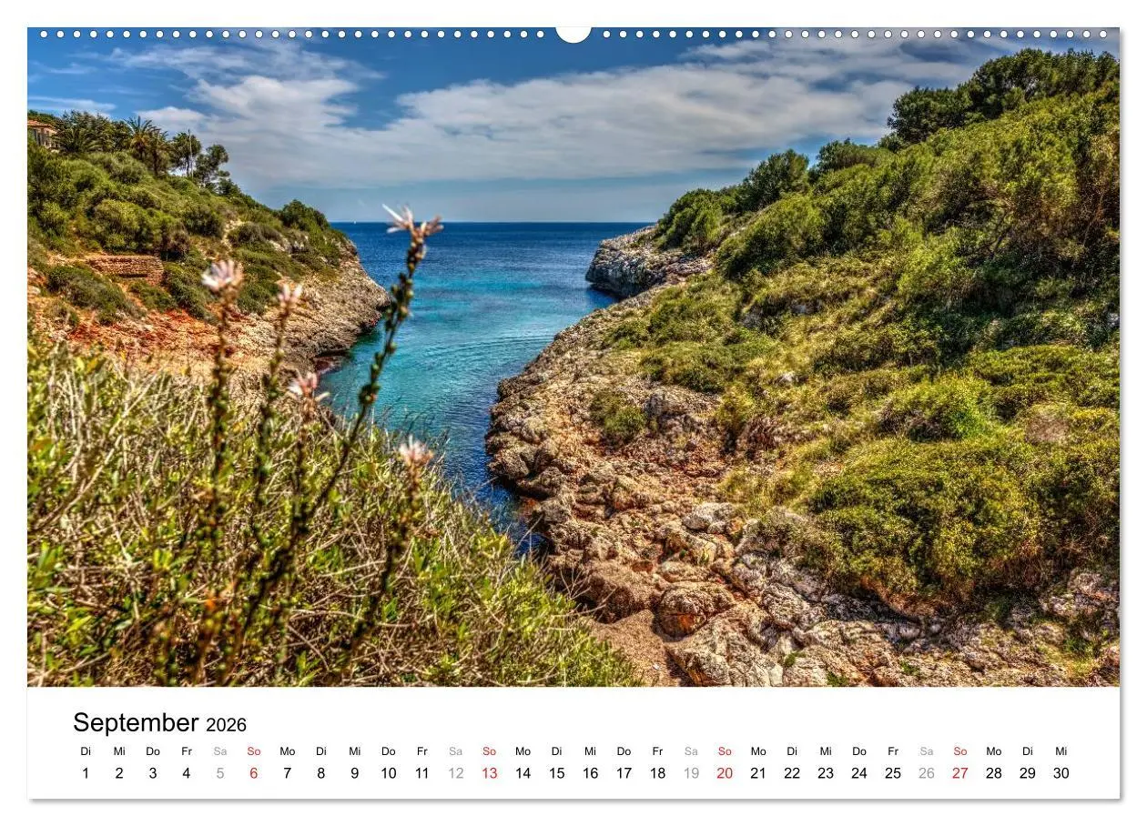 Bild: 9783516123586 | Mallorca - Trauminsel des Südens (Wandkalender 2026 DIN A2 quer),...