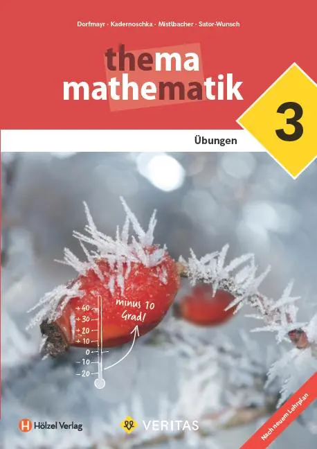 Cover: 9783710163586 | Thema Mathematik 3 - Unterstufe 7. Schuljahr - Lehrplan 2023 -...