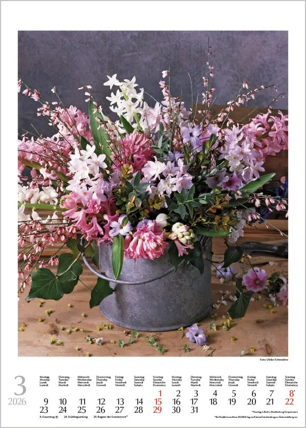 Bild: 9783731883586 | Blumensträuße 2026 | Verlag Korsch | Kalender | Spiralbindung | 13 S.