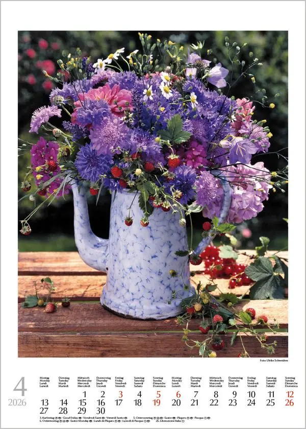 Bild: 9783731883586 | Blumensträuße 2026 | Verlag Korsch | Kalender | Spiralbindung | 13 S.