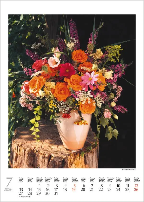 Bild: 9783731883586 | Blumensträuße 2026 | Verlag Korsch | Kalender | Spiralbindung | 13 S.