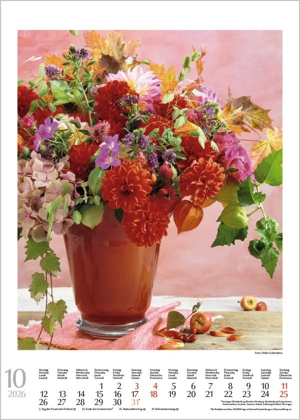 Bild: 9783731883586 | Blumensträuße 2026 | Verlag Korsch | Kalender | Spiralbindung | 13 S.