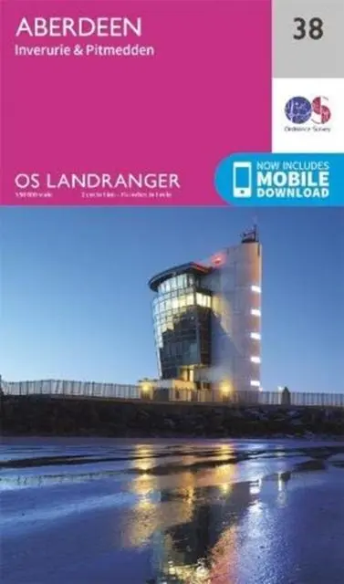 Cover: 9780319263686 | Aberdeen | (Land-)Karte | OS Landranger | Karte/Landkarte | Englisch