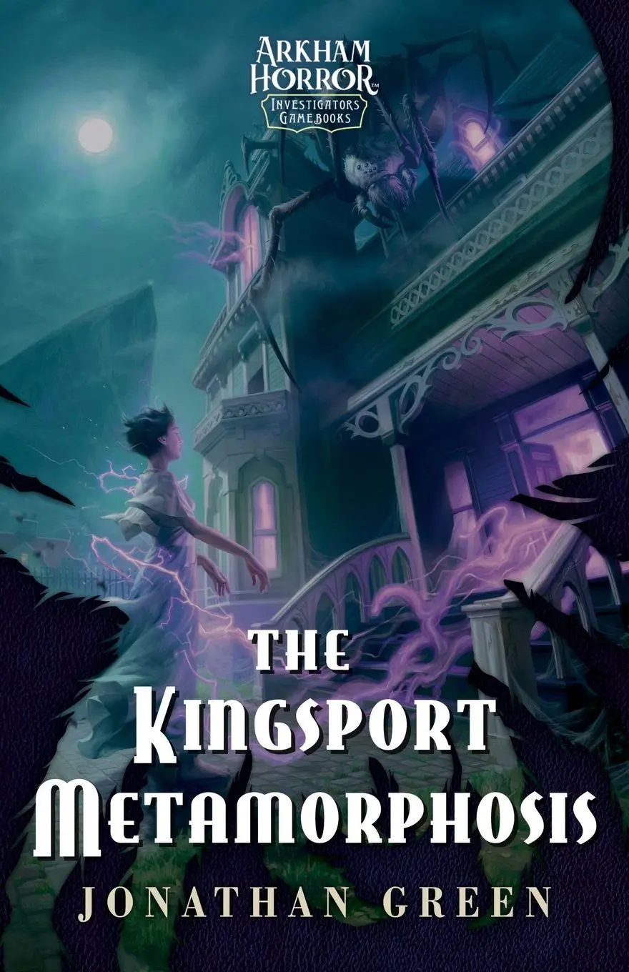 Cover: 9781839083686 | The Kingsport Metamorphosis | An Arkham Horror Investigators Gamebook