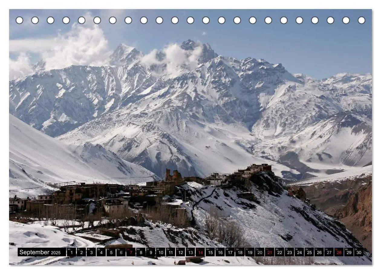 Bild: 9783435623686 | Nepal - Jomsom Trek (Tischkalender 2025 DIN A5 quer), CALVENDO...