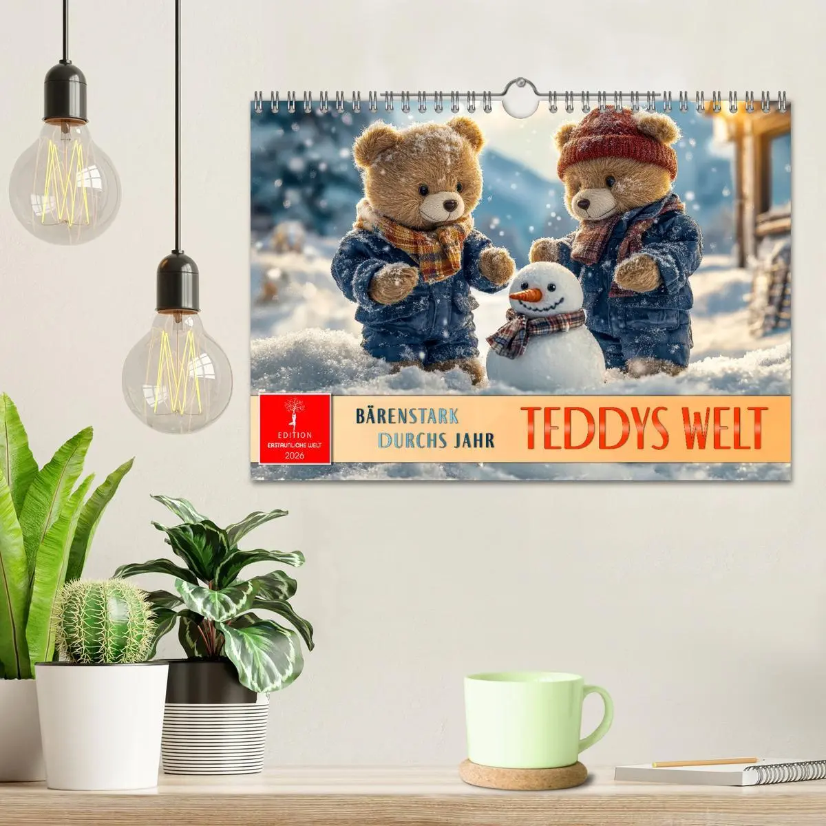 Bild: 9783457263686 | Teddys Welt - Bärenstark durchs Jahr (Wandkalender 2026 DIN A4...