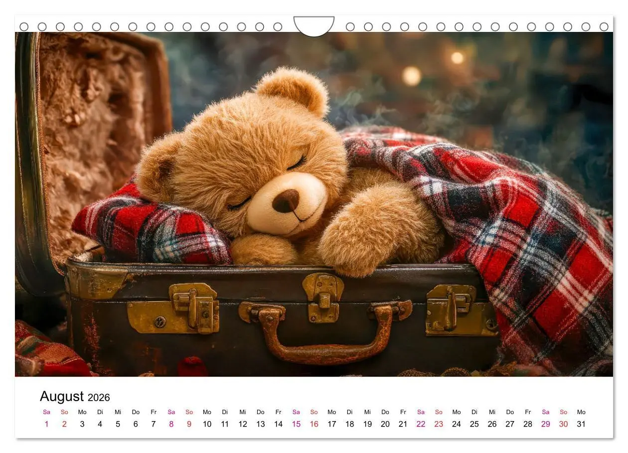 Bild: 9783457263686 | Teddys Welt - Bärenstark durchs Jahr (Wandkalender 2026 DIN A4...