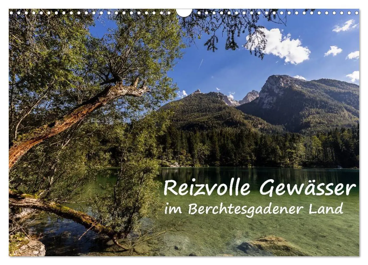 Cover: 9783457953686 | Reizvolle Gewässer im Berchtesgadener Land (Wandkalender 2026 DIN...