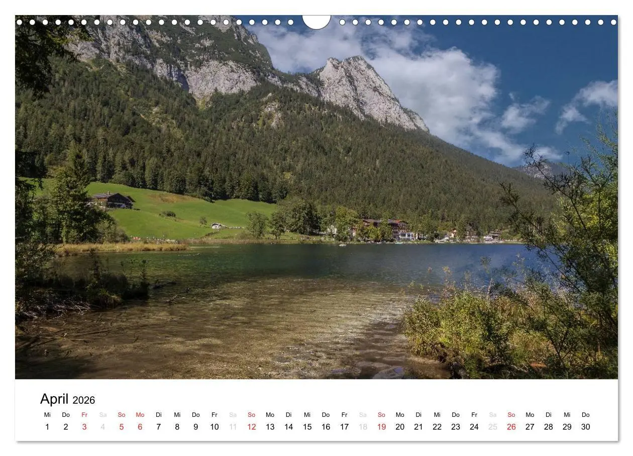 Bild: 9783457953686 | Reizvolle Gewässer im Berchtesgadener Land (Wandkalender 2026 DIN...