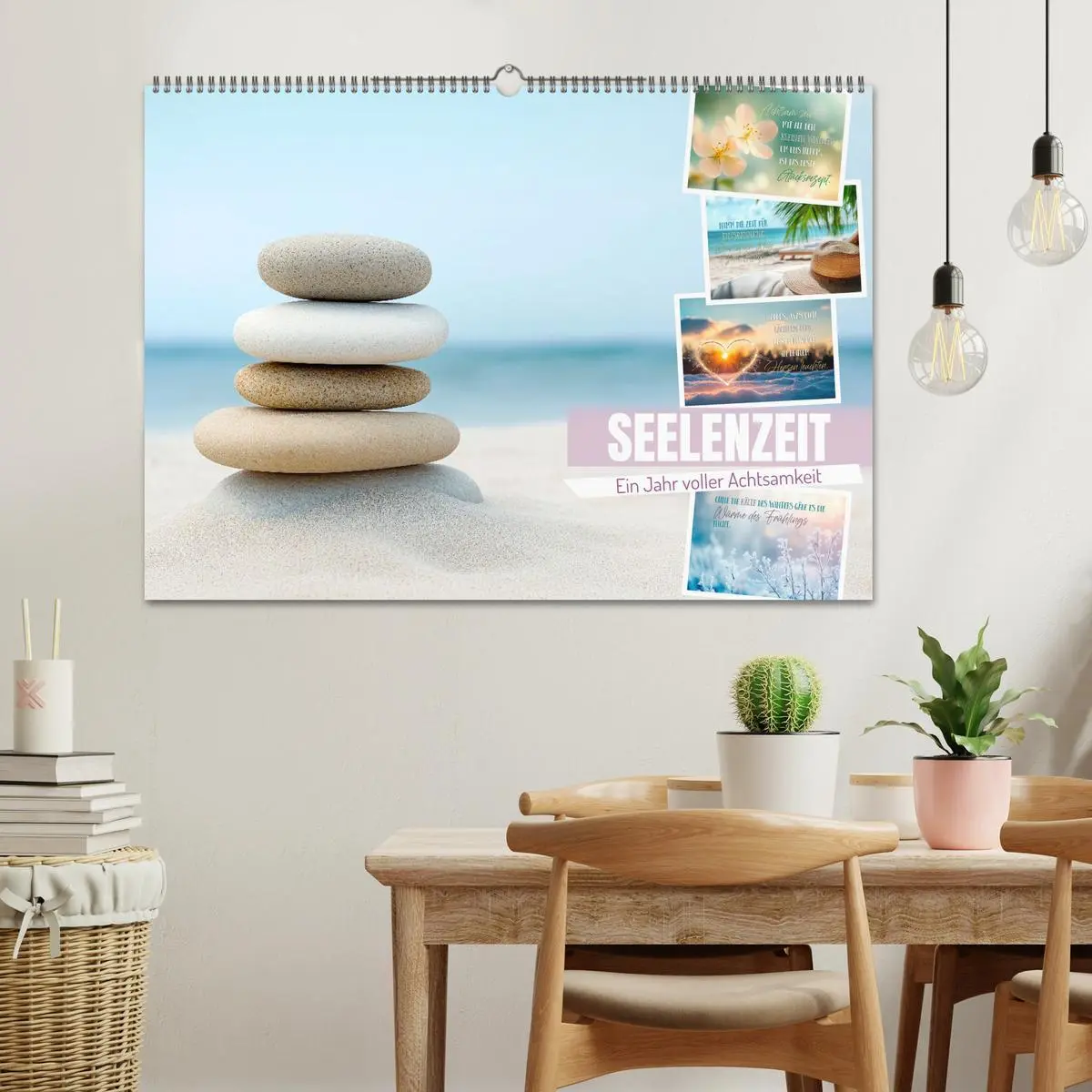 Bild: 9783516593686 | SEELENZEIT Ein Jahr voller Achtsamkeit (Wandkalender 2026 DIN A2...