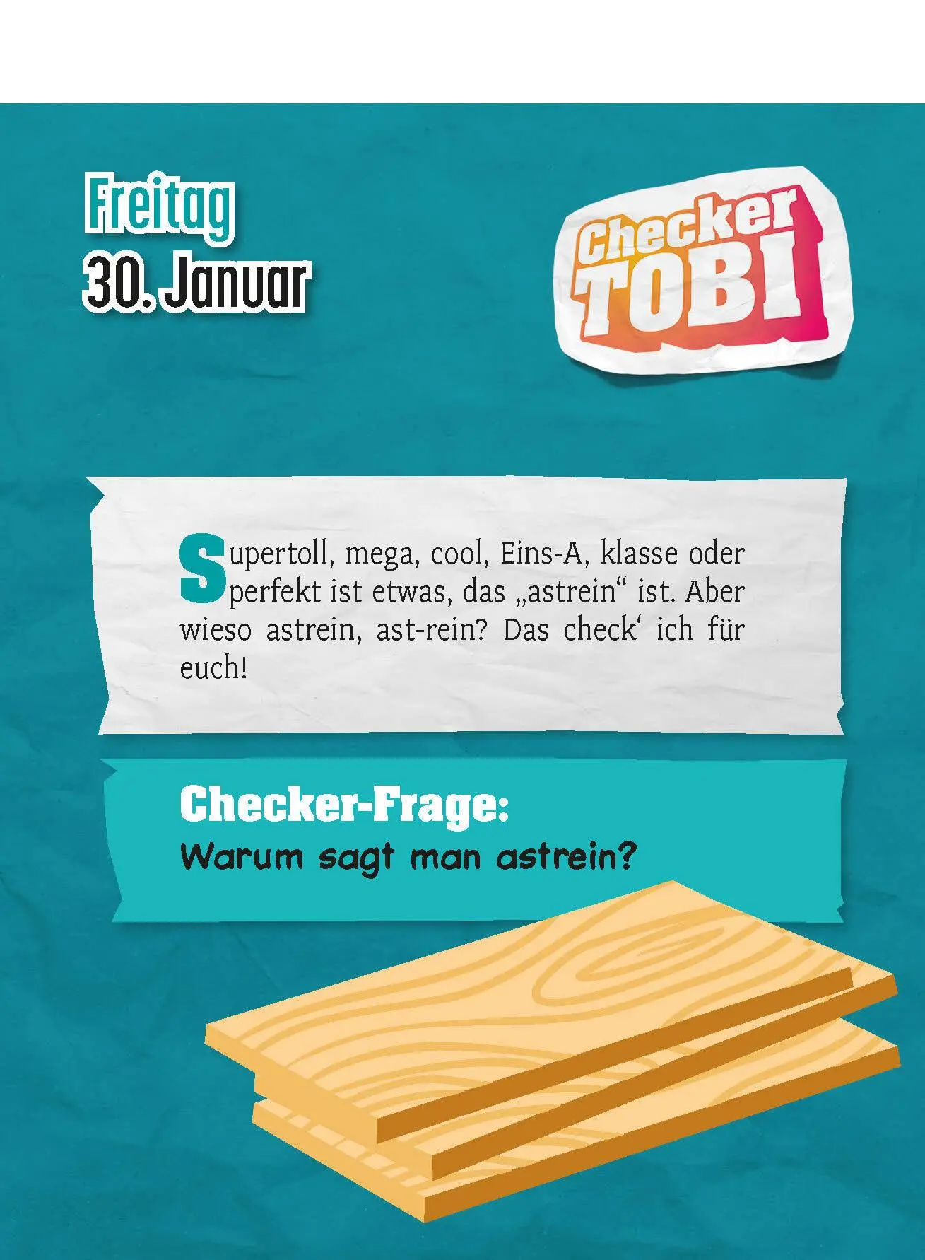 Bild: 9783517103686 | Checker Tobi 2026: Tagesabreißkalender mit über 300 spannenden...
