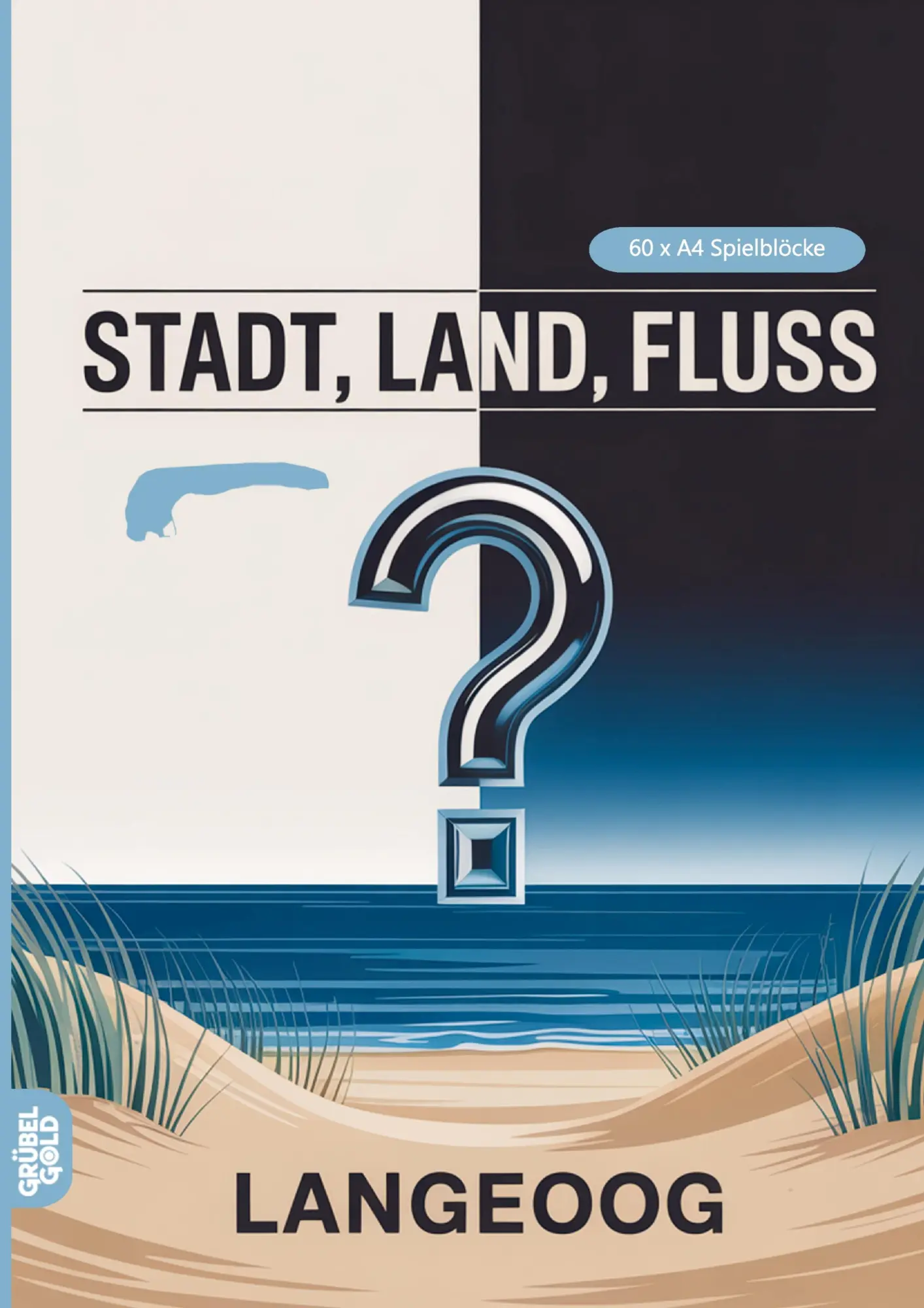 Cover: 9783693193686 | Stadt, Land, Fluss, Langeoog | Grübelgold Rätselhefte | Taschenbuch