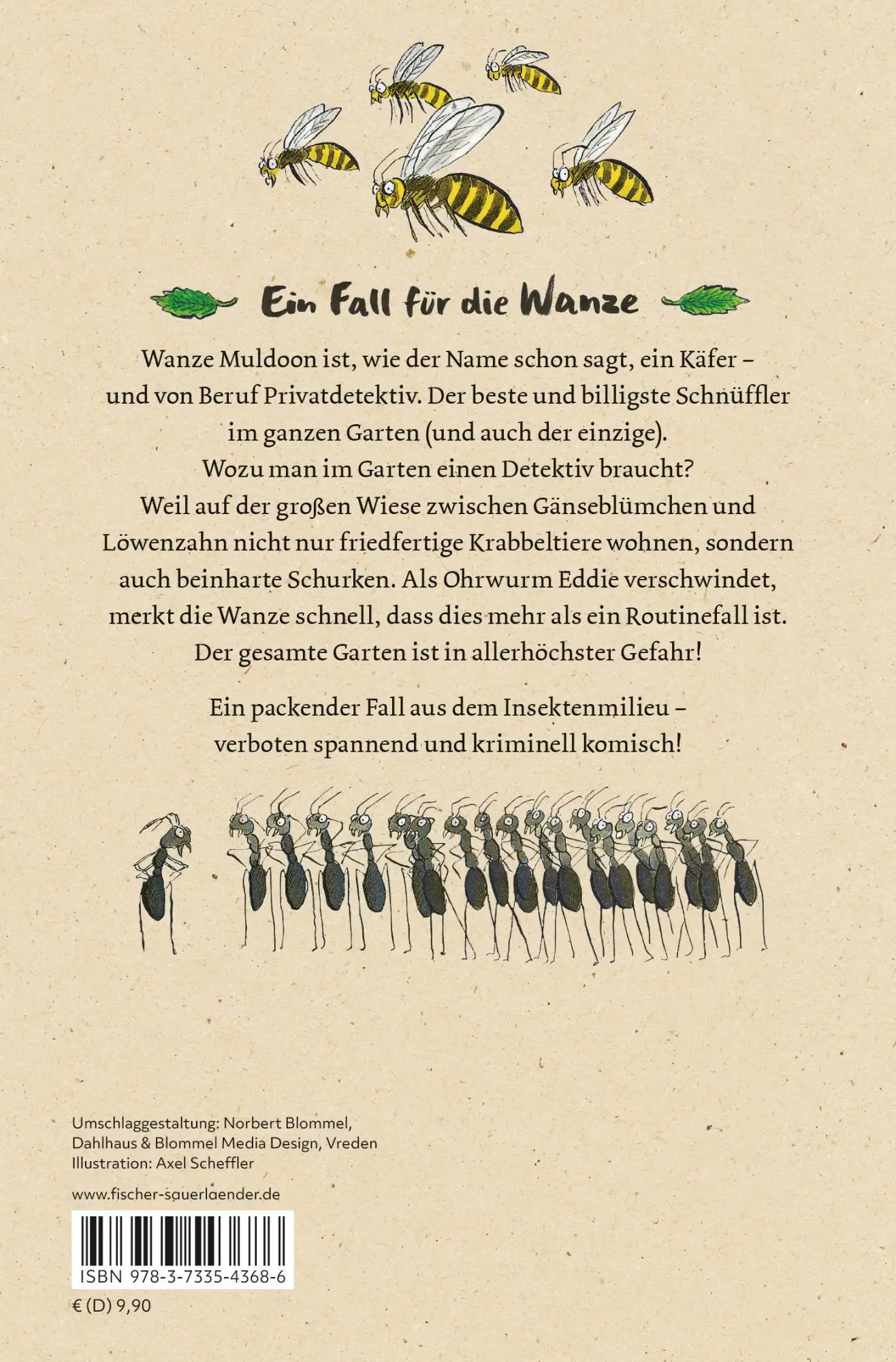 Rückseite: 9783733543686 | Die Wanze | Ein Insektenkrimi | Paul Shipton | Taschenbuch | Die Wanze