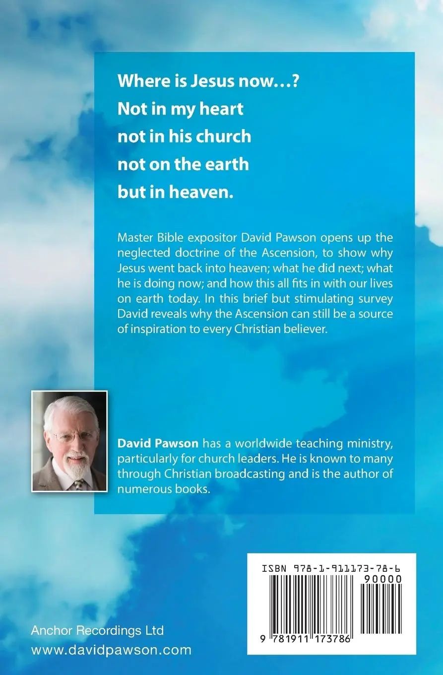 Rückseite: 9781911173786 | Where is Jesus Now? | And what is he doing? | David Pawson | Buch