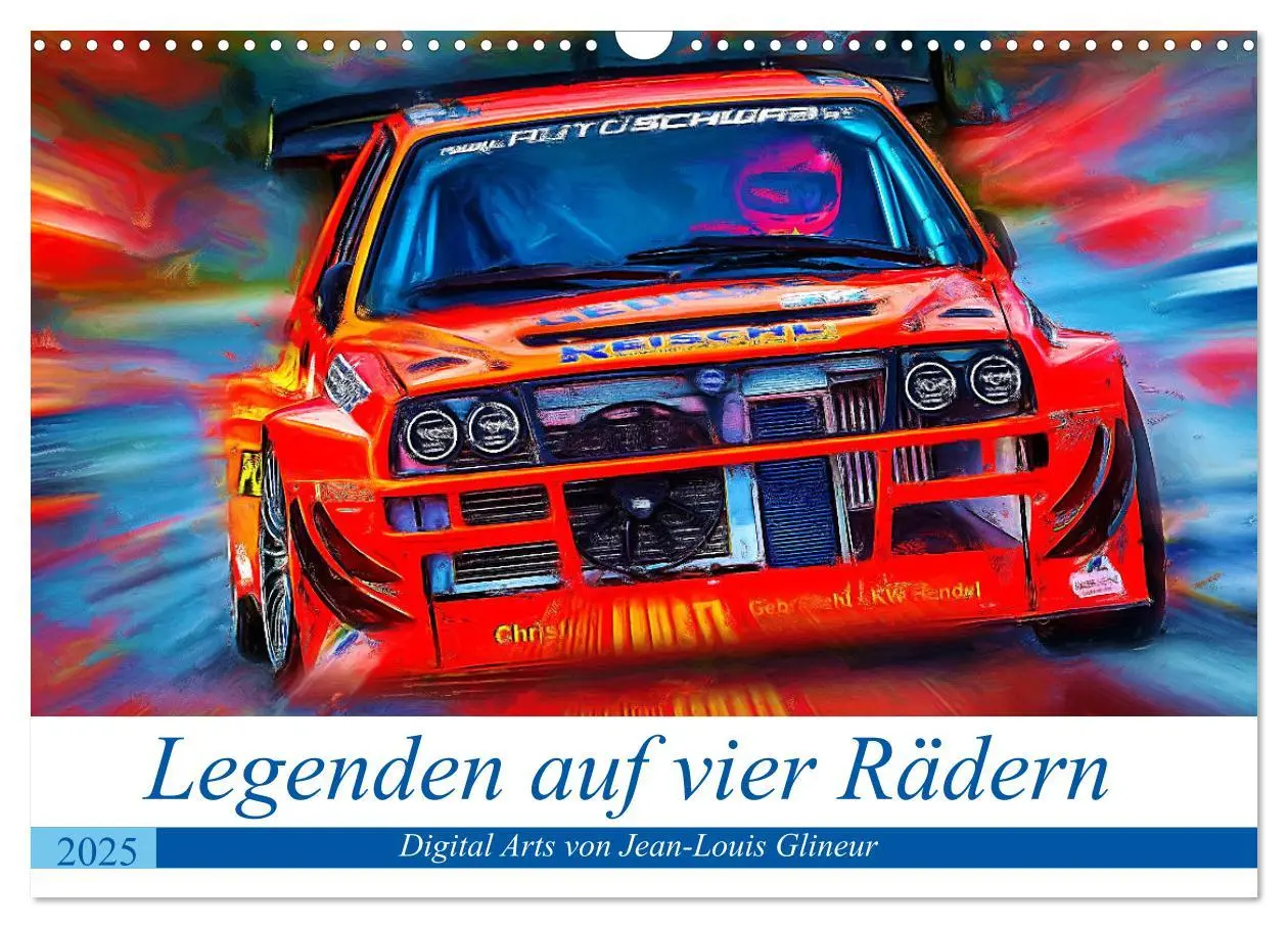 Cover: 9783435233786 | Legenden auf vier Rädern (Wandkalender 2025 DIN A3 quer), CALVENDO...