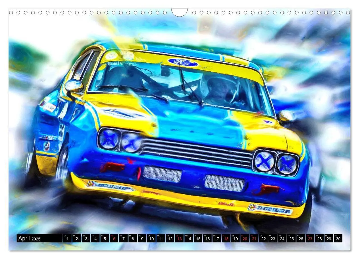 Bild: 9783435233786 | Legenden auf vier Rädern (Wandkalender 2025 DIN A3 quer), CALVENDO...