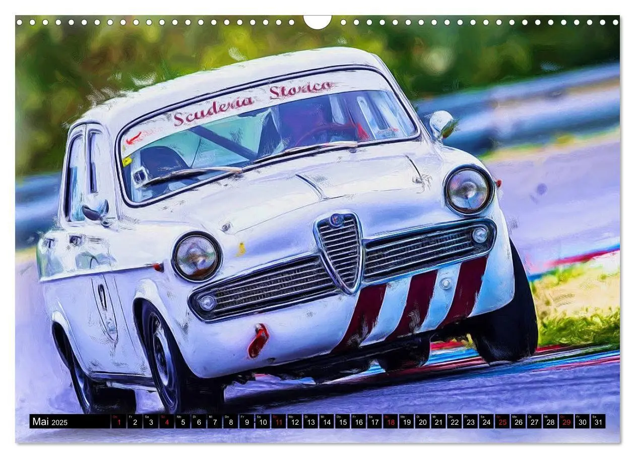 Bild: 9783435233786 | Legenden auf vier Rädern (Wandkalender 2025 DIN A3 quer), CALVENDO...