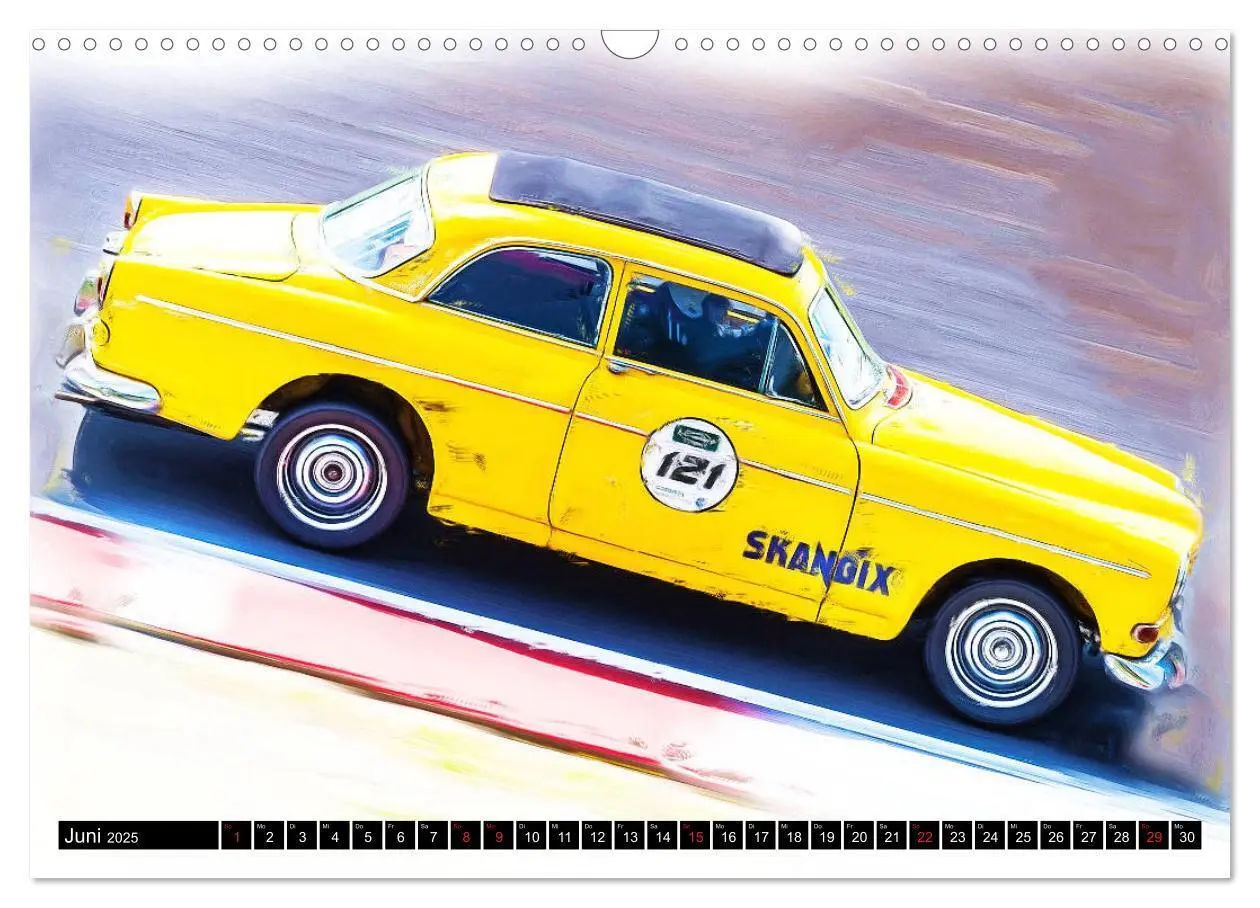 Bild: 9783435233786 | Legenden auf vier Rädern (Wandkalender 2025 DIN A3 quer), CALVENDO...