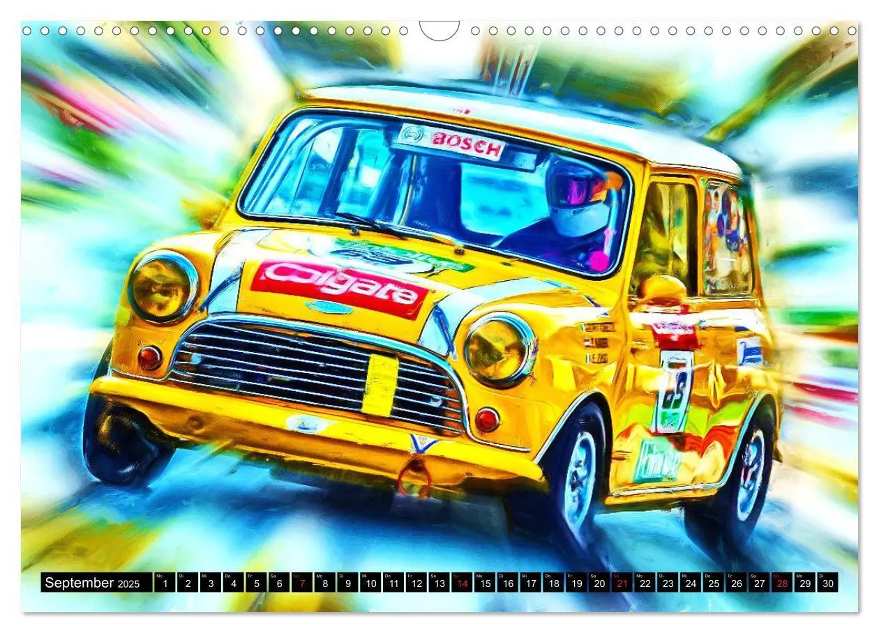 Bild: 9783435233786 | Legenden auf vier Rädern (Wandkalender 2025 DIN A3 quer), CALVENDO...