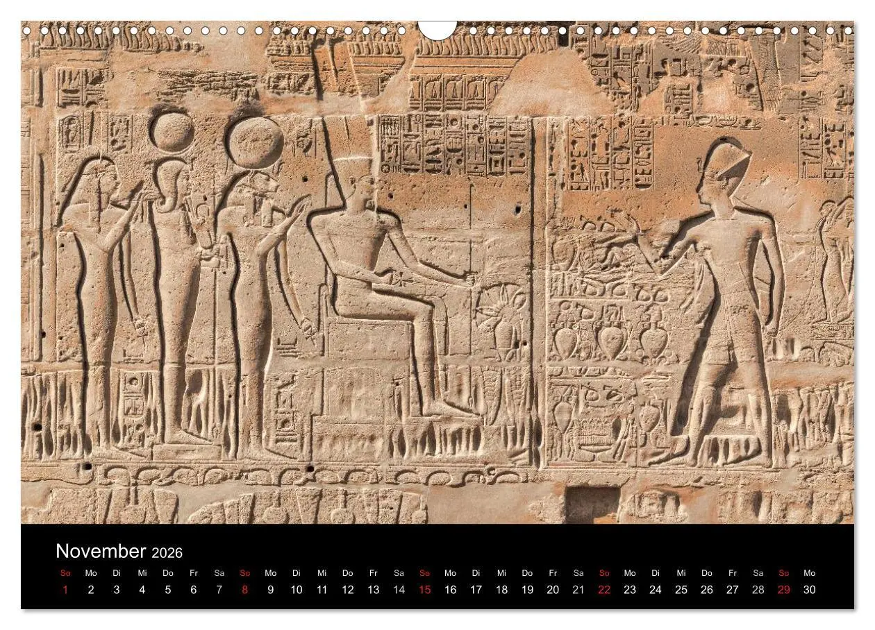 Bild: 9783516033786 | Ägypten (Wandkalender 2026 DIN A3 quer), CALVENDO Monatskalender