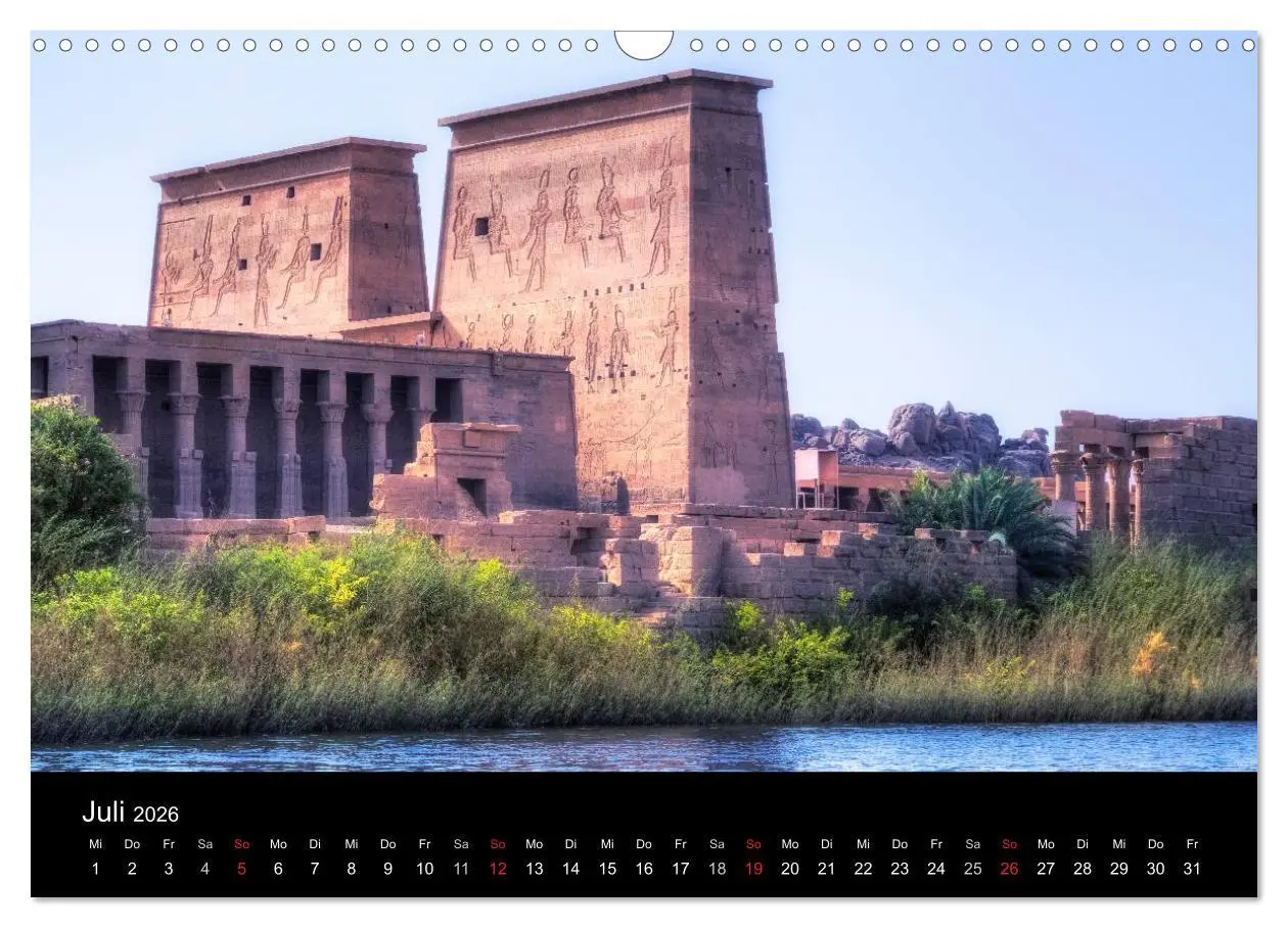 Bild: 9783516033786 | Ägypten (Wandkalender 2026 DIN A3 quer), CALVENDO Monatskalender