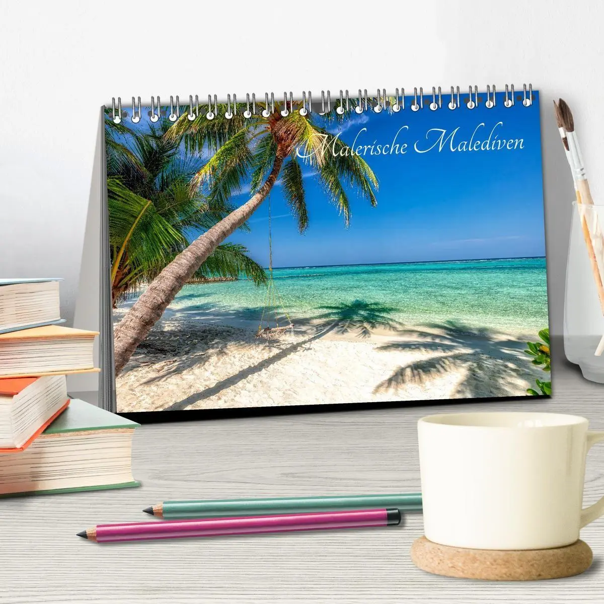 Bild: 9783516963786 | Malerische Malediven (Tischkalender 2027 DIN A5 quer), CALVENDO...
