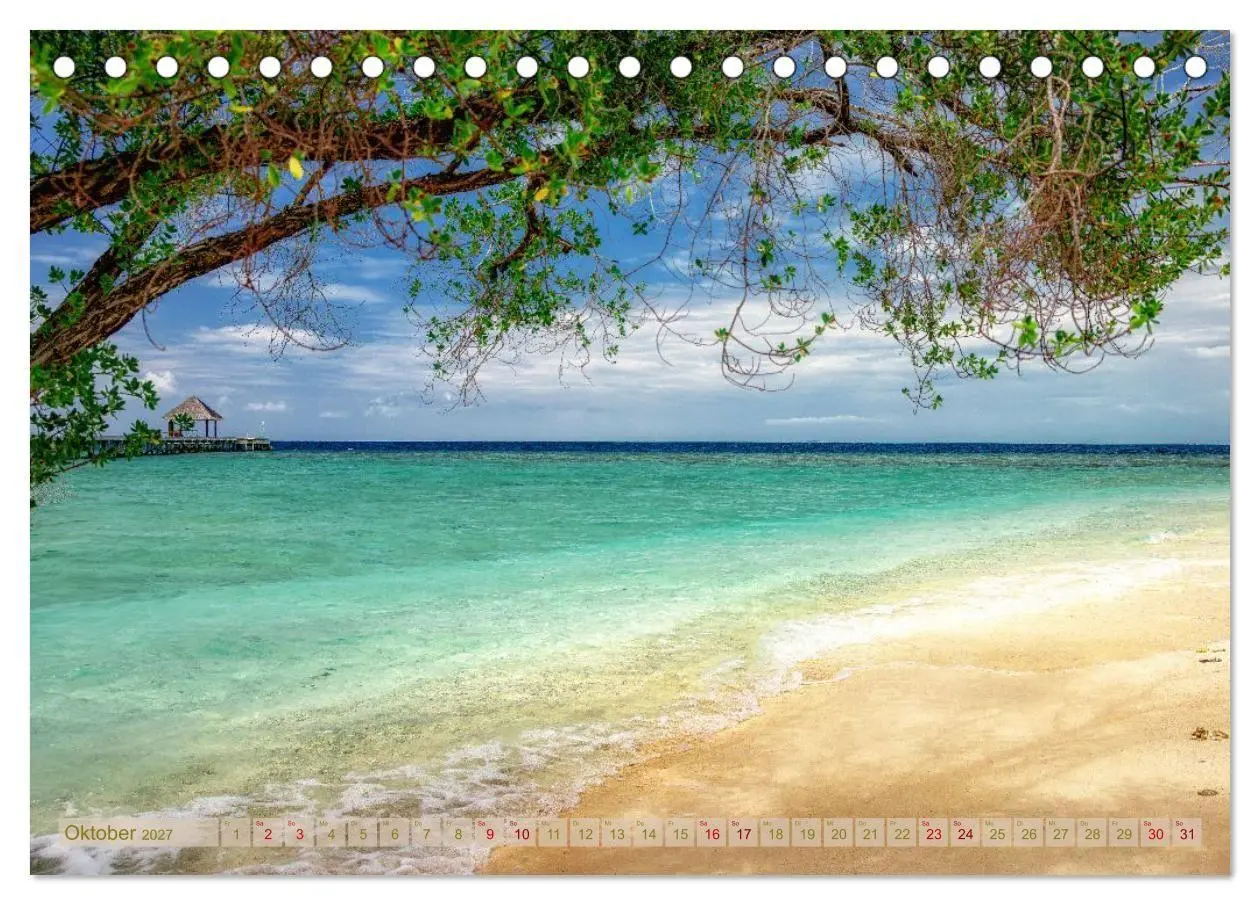 Bild: 9783516963786 | Malerische Malediven (Tischkalender 2027 DIN A5 quer), CALVENDO...