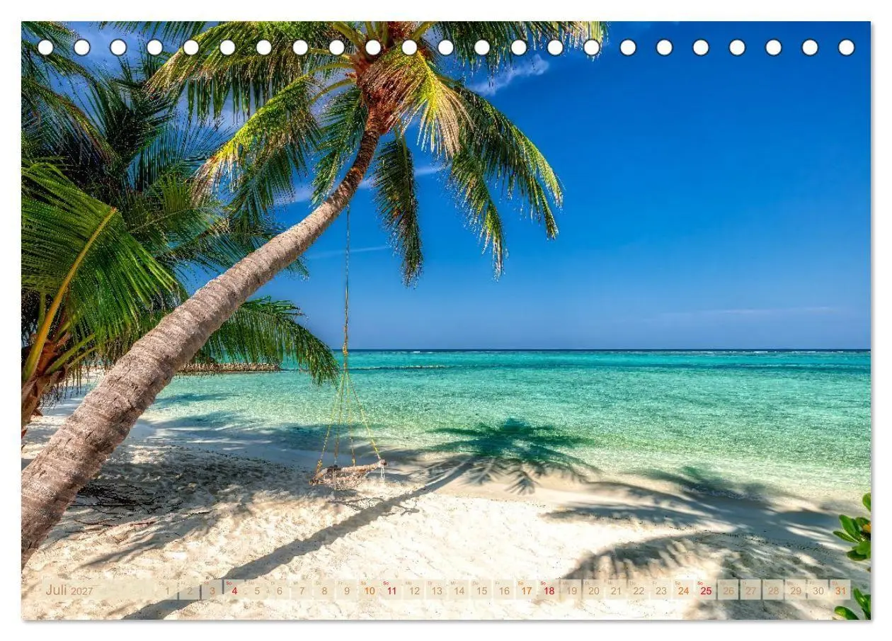 Bild: 9783516963786 | Malerische Malediven (Tischkalender 2027 DIN A5 quer), CALVENDO...