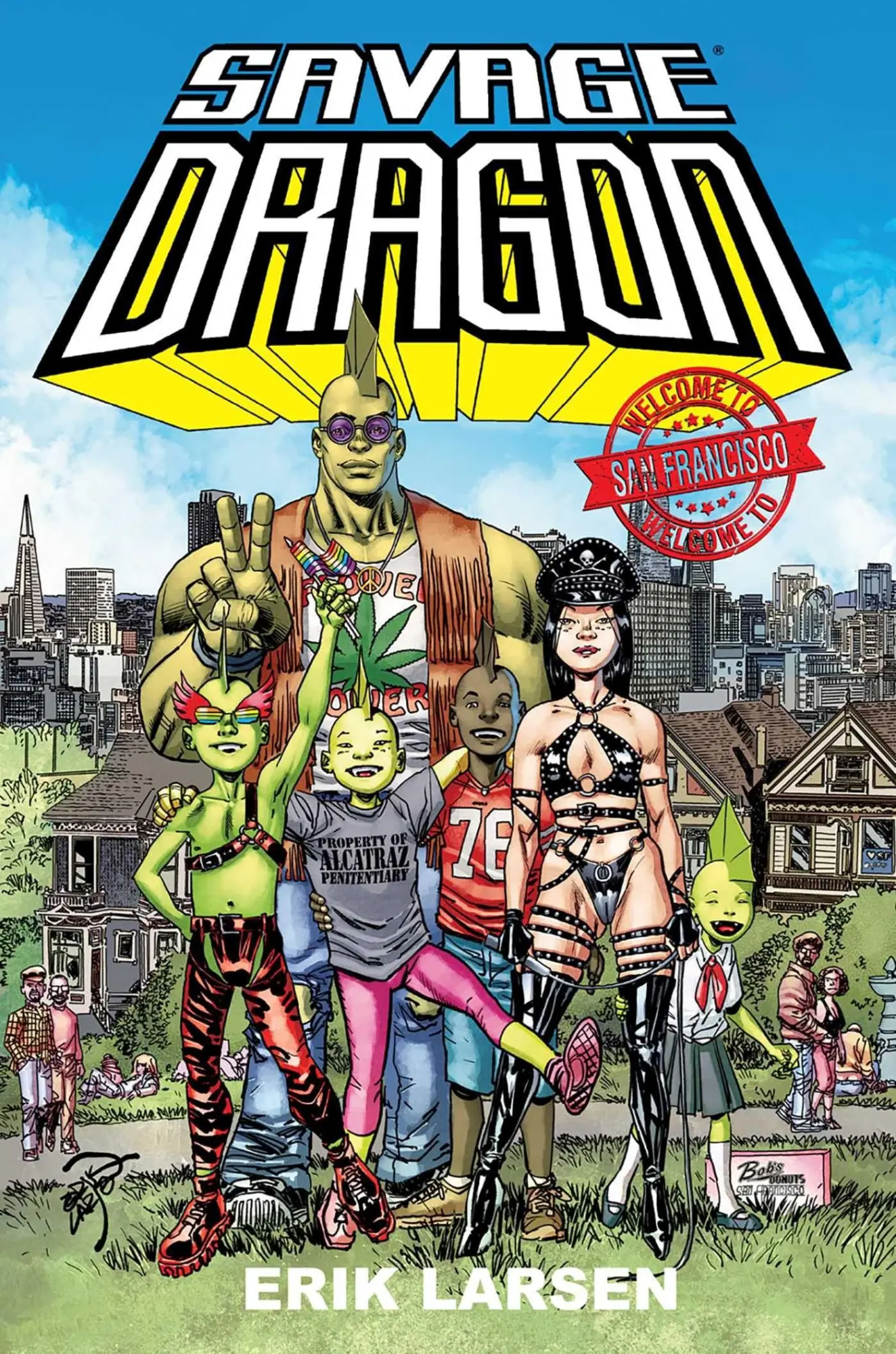 Image Comics Savage Dragon, Welcome To San Francisco