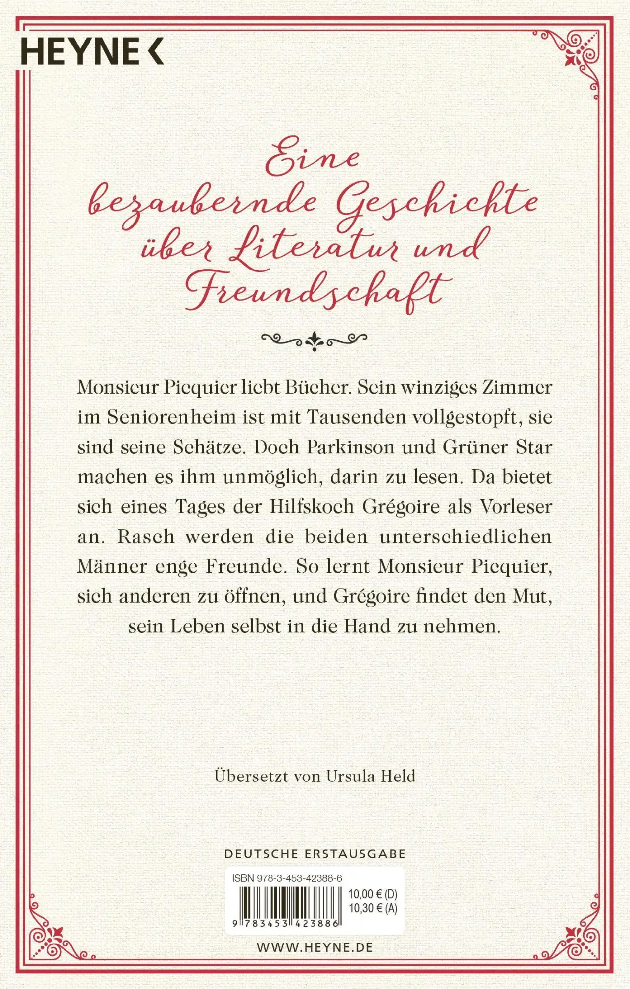 Bild: 9783453423886 | Die Bücher des Monsieur Picquier | Roman | Marc Roger | Taschenbuch