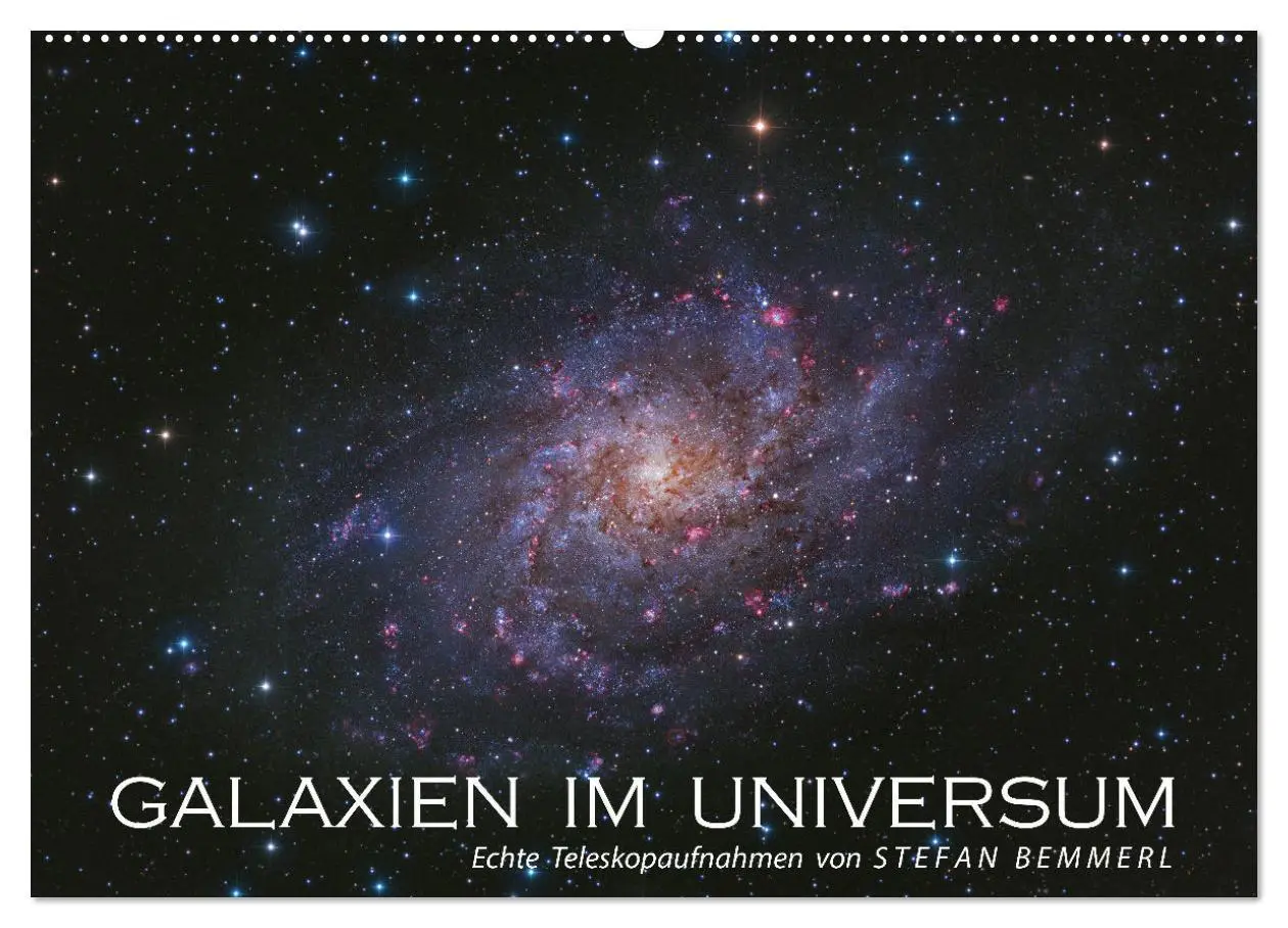 Cover: 9783457483886 | Galaxien im Universum (Wandkalender 2026 DIN A2 quer), CALVENDO...