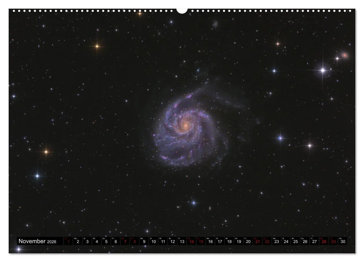Bild: 9783457483886 | Galaxien im Universum (Wandkalender 2026 DIN A2 quer), CALVENDO...