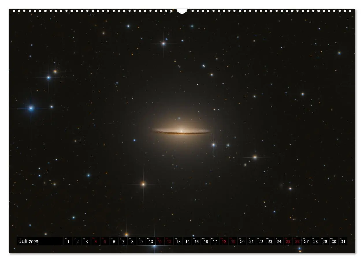 Bild: 9783457483886 | Galaxien im Universum (Wandkalender 2026 DIN A2 quer), CALVENDO...
