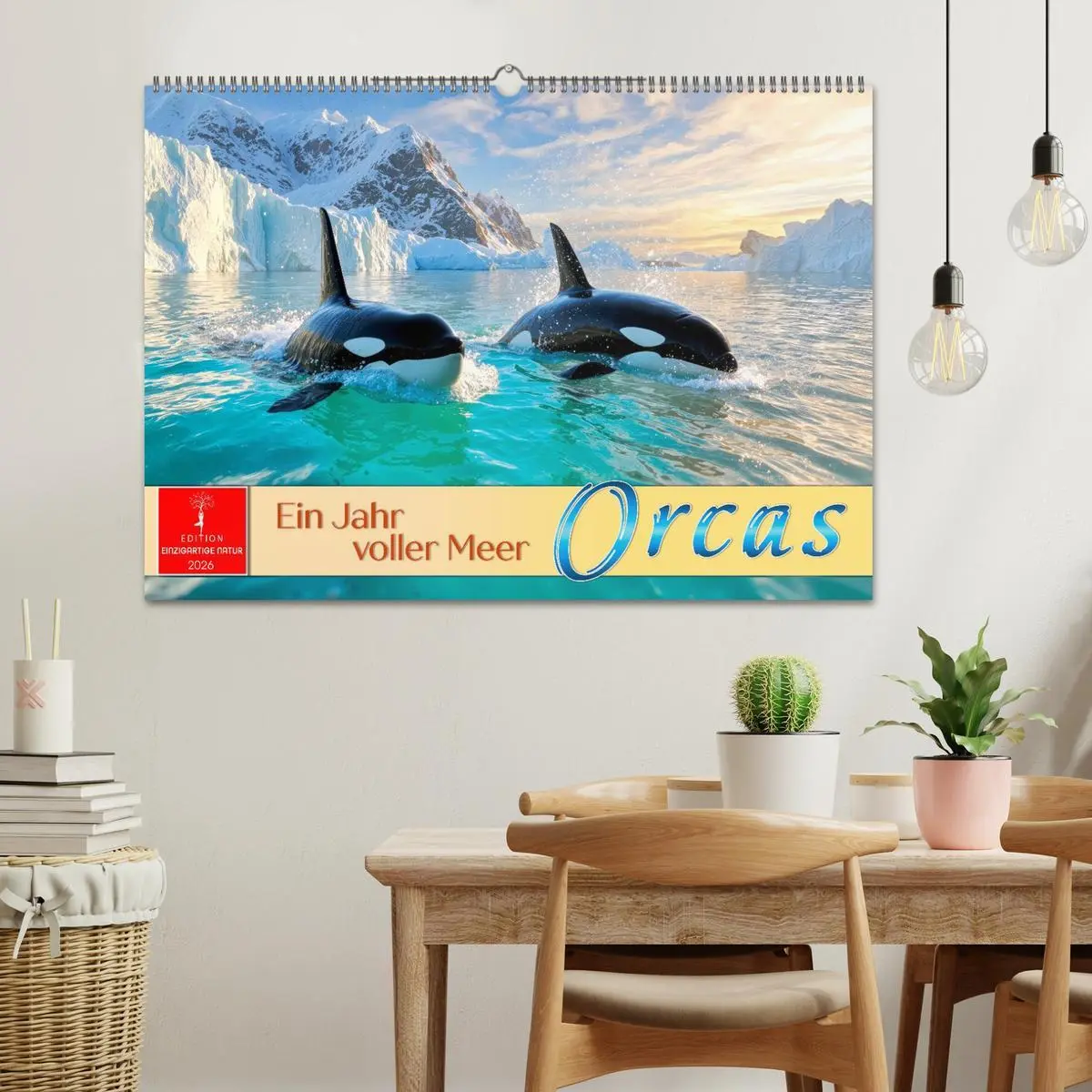 Bild: 9783516643886 | Orcas - ein Jahr voller Meer (Wandkalender 2026 DIN A2 quer),...