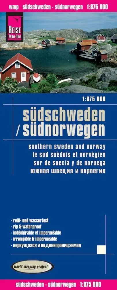 Cover: 9783831773886 | Reise Know-How Landkarte Südschweden, Südnorwegen 1:875.000 | Rump