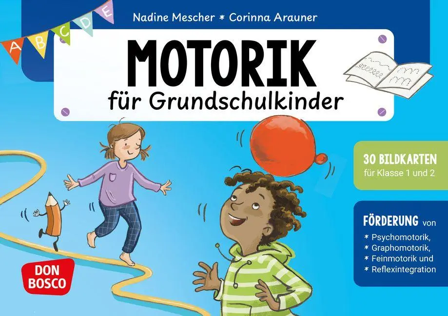 Cover: 4260694923986 | Motorik für Grundschulkinder | Nadine Mescher | Box | 32 S. | Deutsch