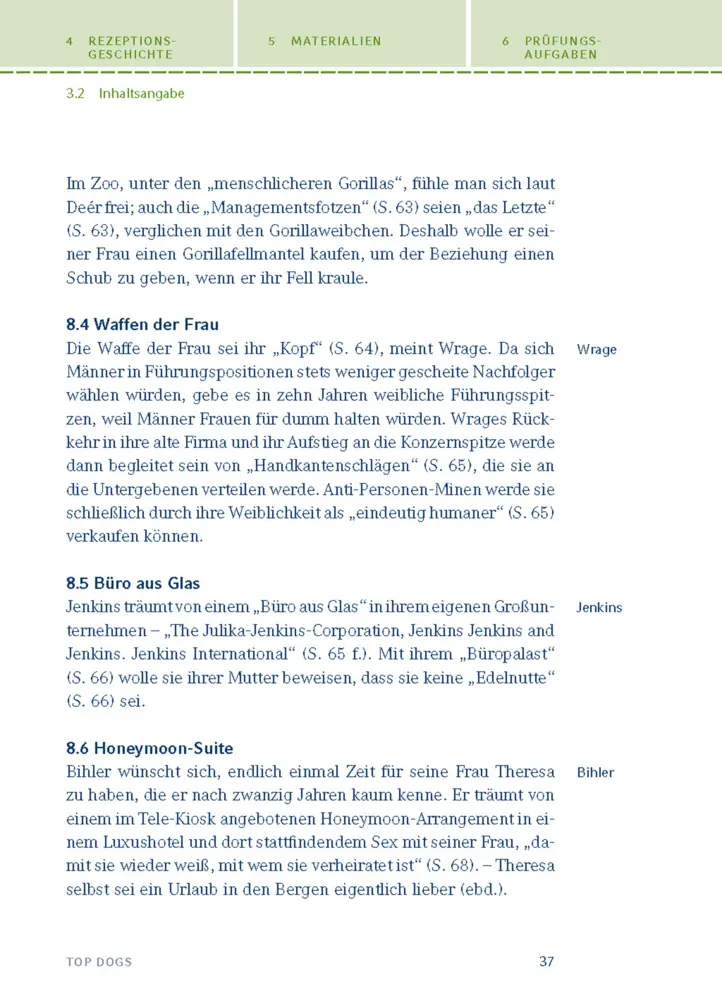 Bild: 9783129303986 | Top Dogs von Urs Widmer | Textanalyse und Interpretation | Urs Widmer