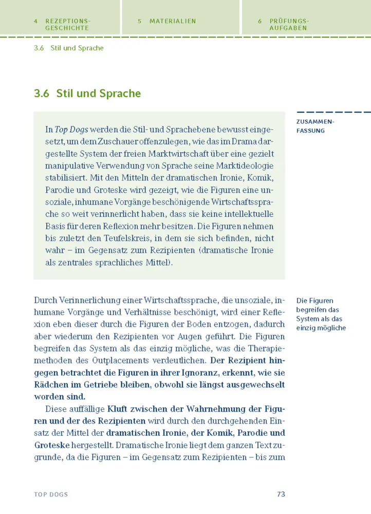 Bild: 9783129303986 | Top Dogs von Urs Widmer | Textanalyse und Interpretation | Urs Widmer