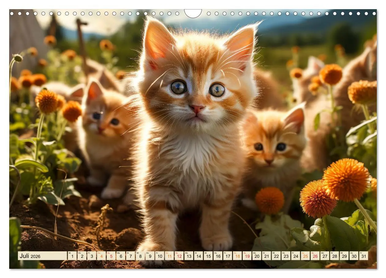 Bild: 9783457473986 | Viele Tiere auf dem Bauernhof (Wandkalender 2026 DIN A3 quer),...
