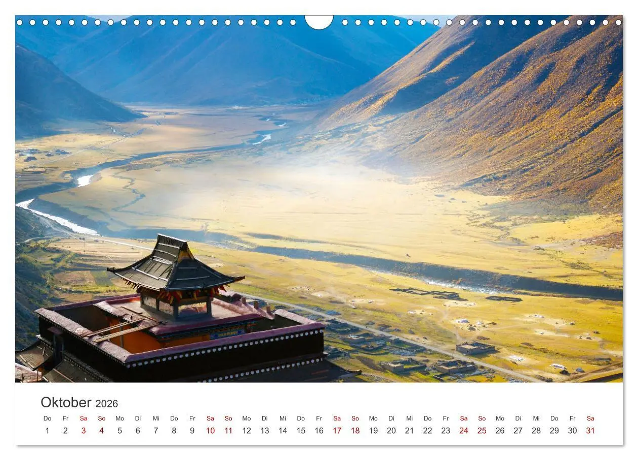 Bild: 9783457613986 | Tibet - Am Fuße des Mount Everest. (Wandkalender 2026 DIN A3 quer),...