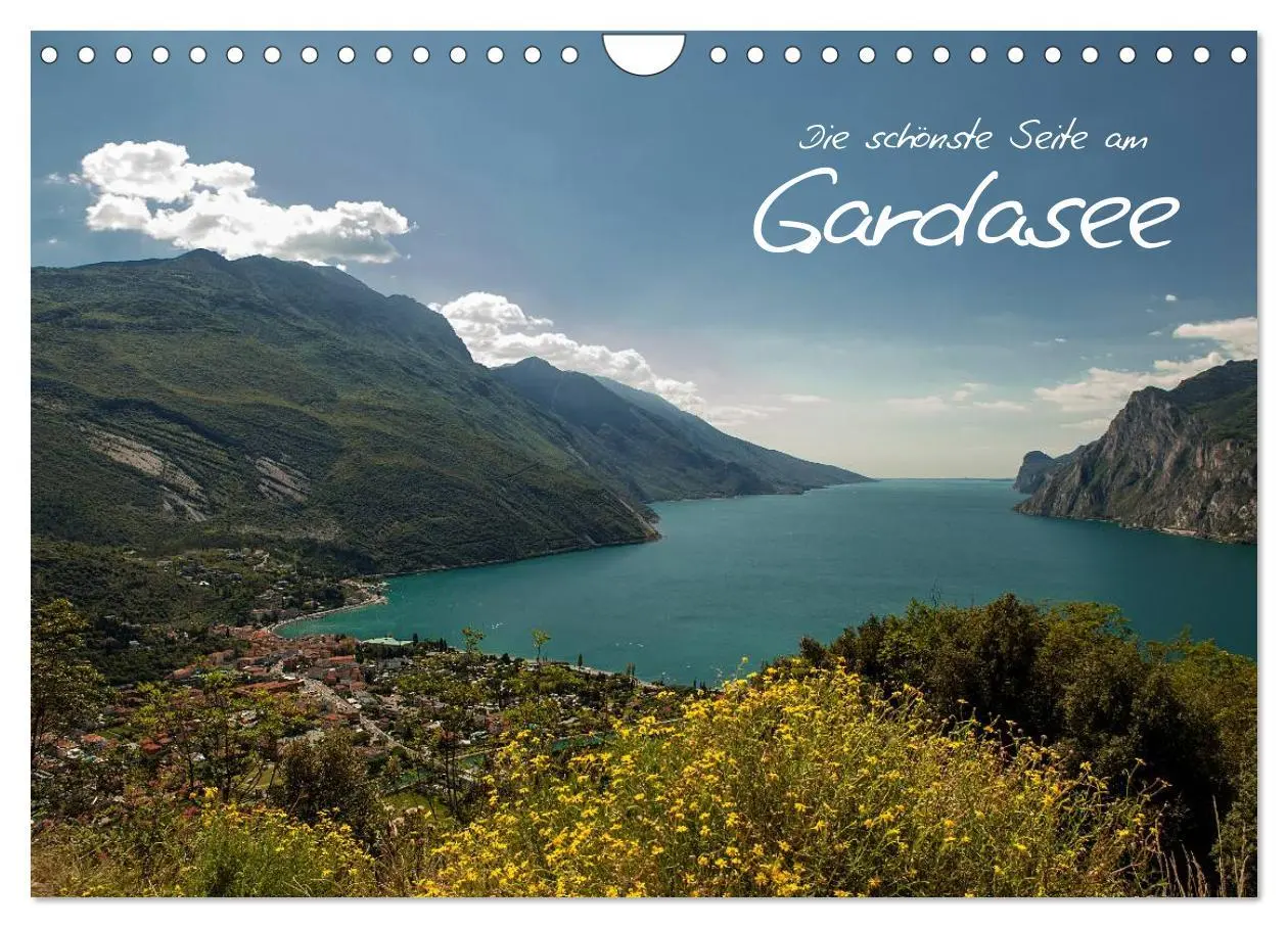 Cover: 9783516013986 | Die schönste Seite am Gardasee (Wandkalender 2026 DIN A4 quer),...