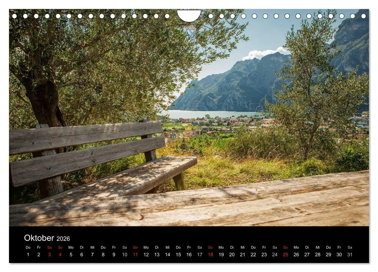 Bild: 9783516013986 | Die schönste Seite am Gardasee (Wandkalender 2026 DIN A4 quer),...